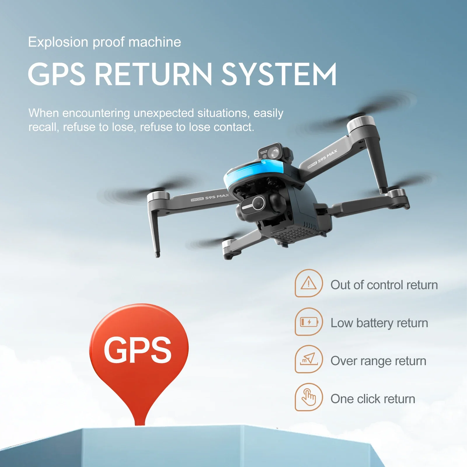 NEW S9S MAX MINI Drone 4K 2-Ax - Drone Gimbal Brushless ulasan dan harga