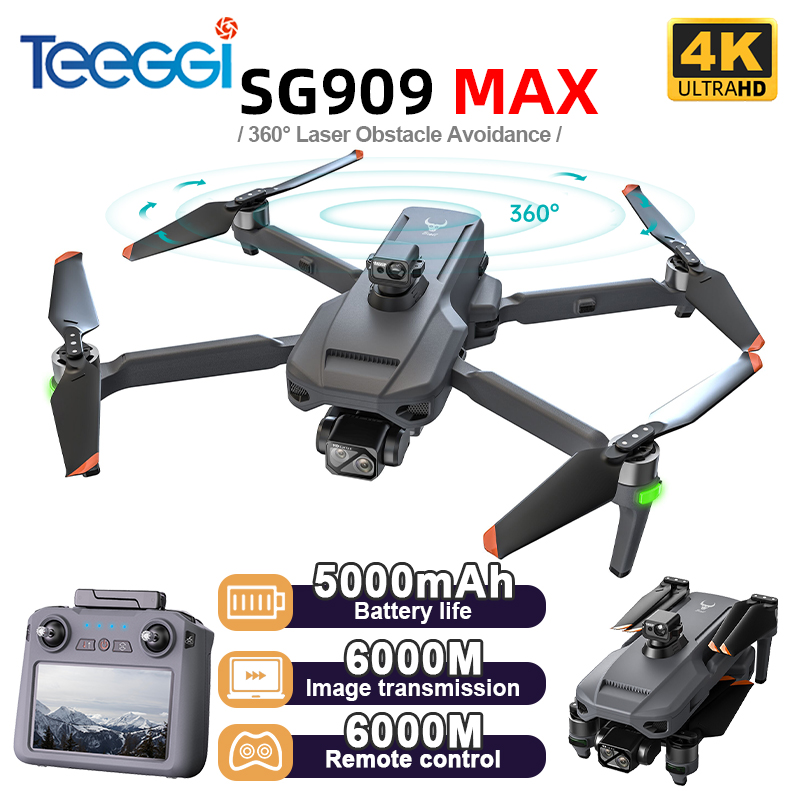 Teeggi SG909 MAX GPS Drone Wit - Drone Gimbal Brushless ulasan dan harga