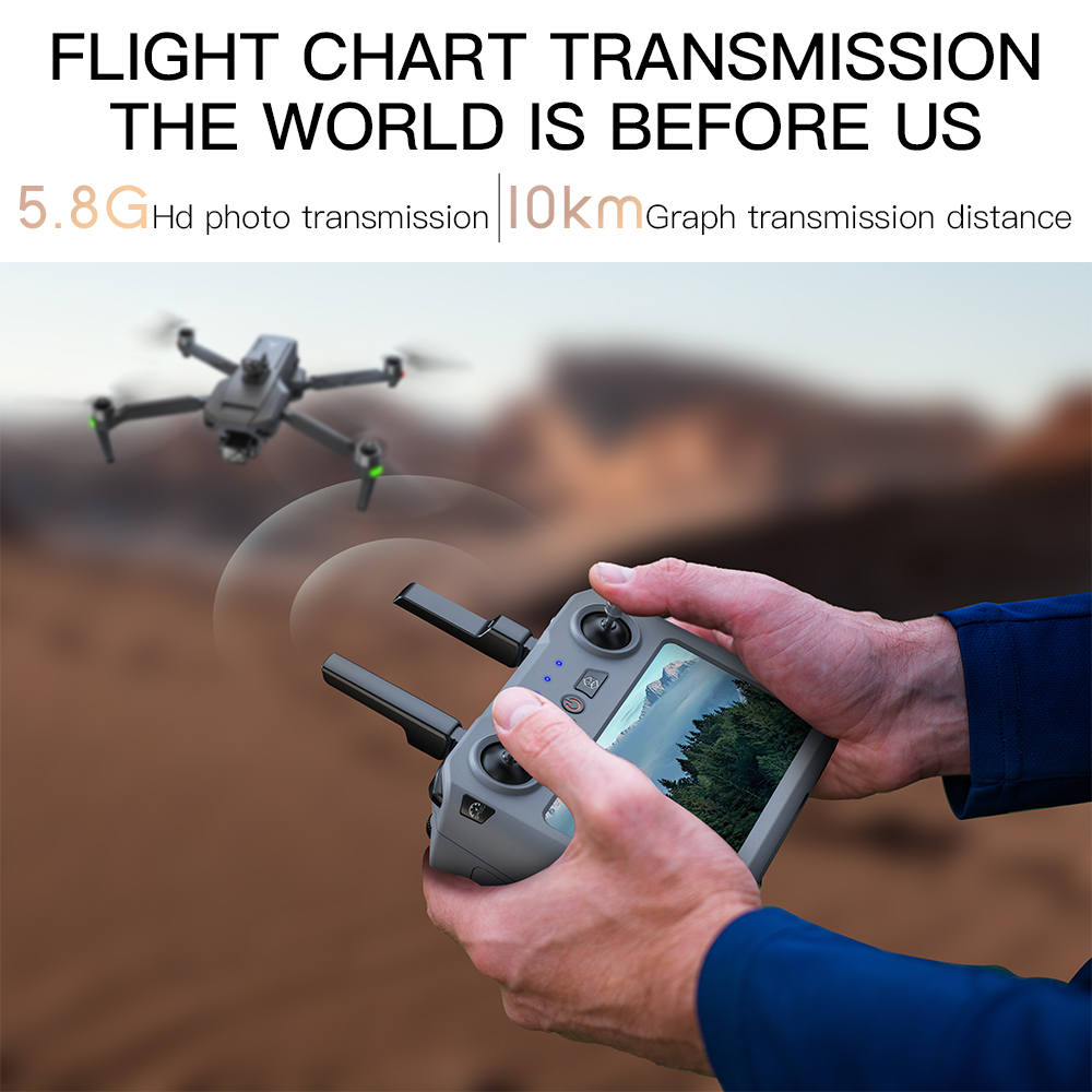 Teeggi SG909 MAX GPS Drone Wit - Drone Gimbal Brushless ulasan dan harga